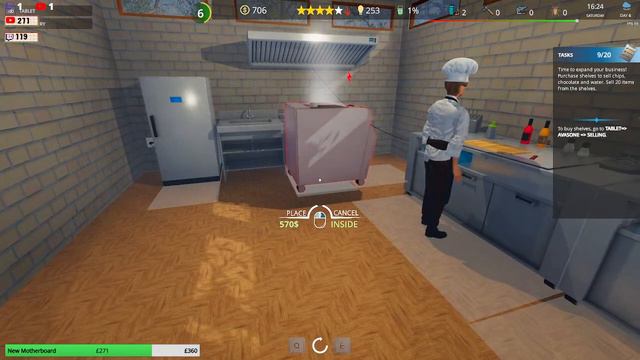 Working on Cafe Tee, Lets get the bathrooms ready - Cafe Owner Simulator | HeyItsTeeXo смотреть онлайн