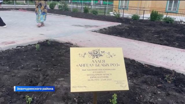 На малой родине Юрия Шатунова в Башкирии посадили Аллею белых роз