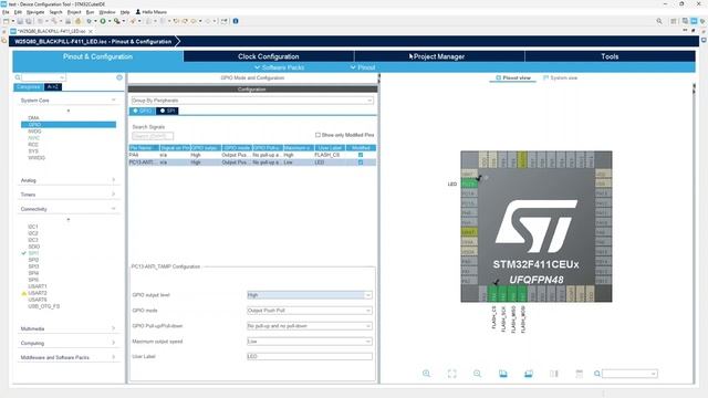 External loaders for STM32 and W25Qxxx SPI flash memories. смотреть онлайн
