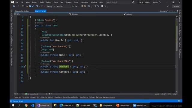 Entity Framework Core In 60 Minutes : Entity Framework Core Tutorial