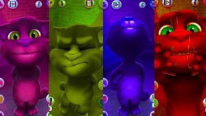 My Talking Tom -- Funny Movement Colors -- Gameplay Mobile #6