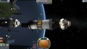 Kerbal Space Program строим МКС  Выпуск№ 3.1 Стыковка модулей к мкс