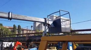 Работа крана манипулятора DH Super 3000a на базе MMC Canter 2004 2