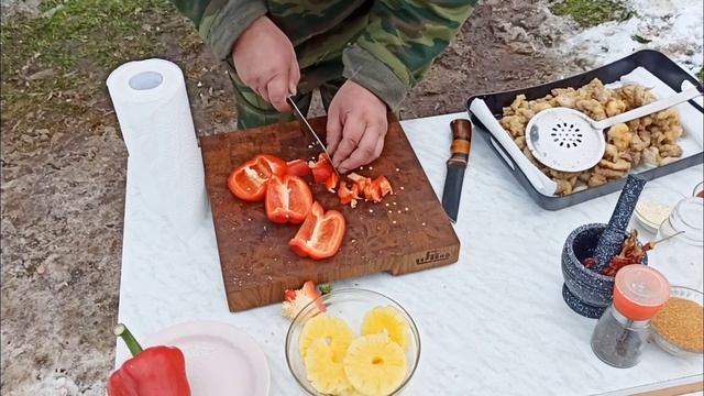 Свинина под кисло-сладким соусом. Очень достойный рецепт. #сморгонь