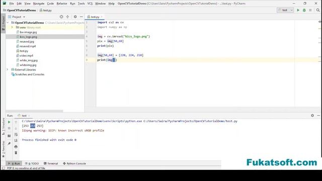 OpenCV Tutorials For Beginners (09) Access and Modify Pixel Values Using OpenCV || Urdu || Hindi