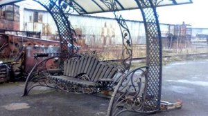 Качели 7 Садовые кованые качели в Днепропетровске, Днепр