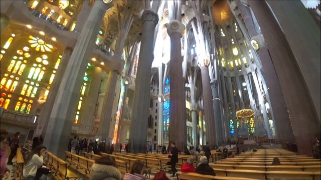 САГРАДА ФАМИЛИА. SAGRADA FAMILIA.  Барселона. 1 часть.