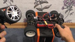 FS GT3B Тестирование RC аппаратуры управления.