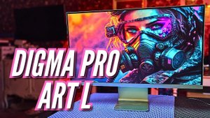 ОТЛИЧНАЯ ЦВЕТОПЕРЕДАЧА и 165hz для ИГР. МОНИТОР DIGMA ART PRO L ДЮЙМОВ