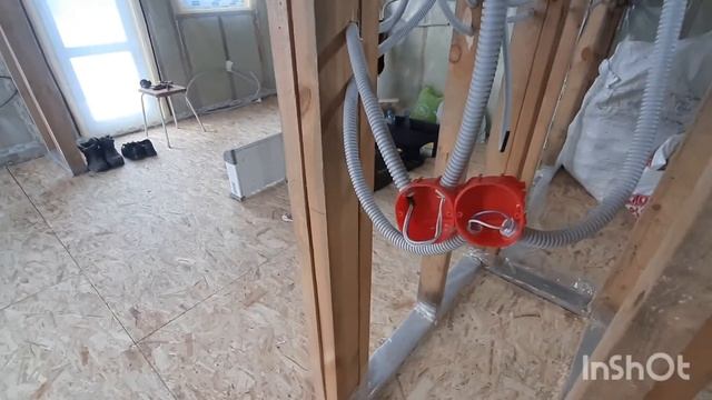 Электрика в каркасном доме своими руками смотреть онлайн