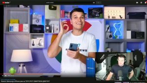 СТАС КОММЕНТАТОР СМОТРИТ ОБЗОР ANDRO NEWS НА OPPO