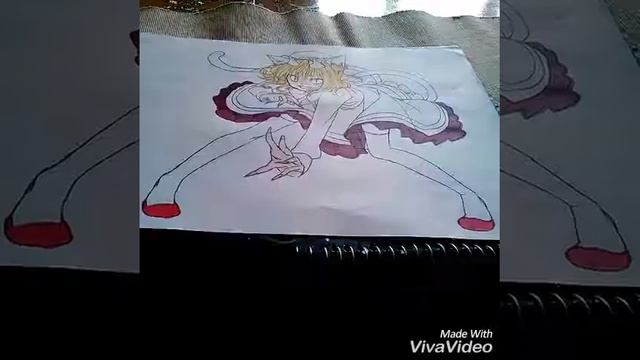 Разукрашиваем Девушку аниме-женщину кошку!!!
