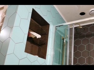 Угол из керамической плитки ЗАУСОВКА ПЛИТКИ 45° Облицовка короба плиткой своими руками