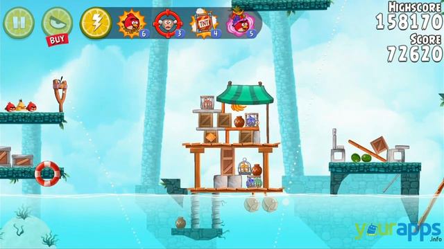 Angry Birds Rio: High Dive Android  iOS  lets play PL HD gameplay  yourapps.info
