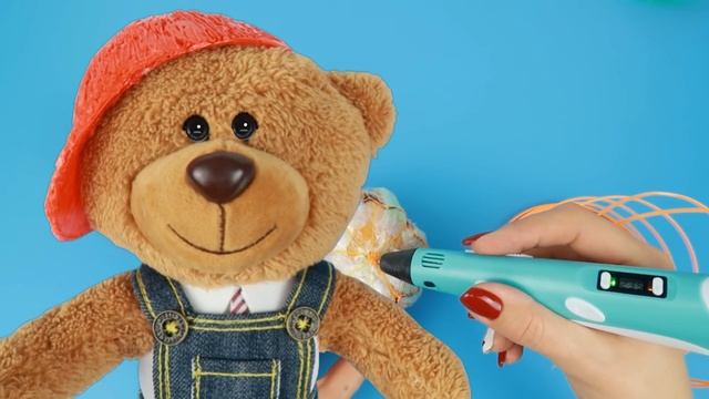 ? Страшно веселая история про Halloween МЕДВЕДЯ ВАНЬКИ. Как сделать тыкву своими руками 3Д ручкой смотреть онлайн