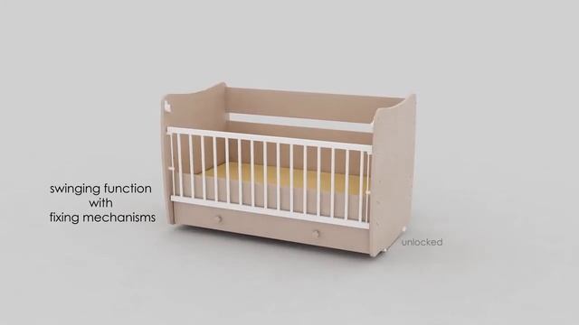 Кровать-трансформер Bertoni - Lorelli (Бертони - Лорелли) DREAM смотреть онлайн