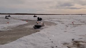 НАО гонки на снегоходах буран д.Каменка 10.04.2021 часть 2