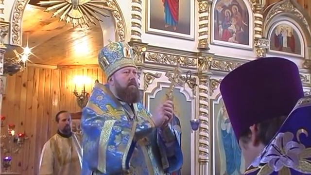 Престольный праздник в Покровском тюремном храме. г. Бежецк. 14 октября 2016 г. смотреть онлайн