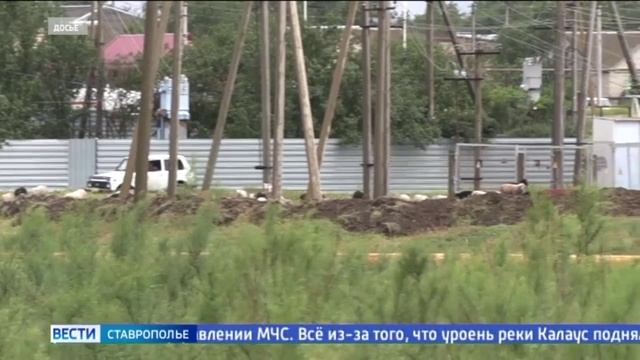 На Ставрополье река Калаус может преподнести неприятный сюрприз