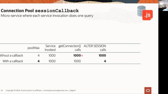 Efficient and Scalable Node.js Applications for Oracle Database by Christopher Jones