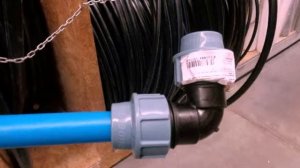 материалы для установки уличного фонаря, прокладки кабеля