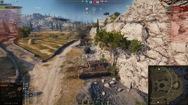 Jagdtiger (H) - НОВЫЙ ПРЕМ ПТ-САУ 8 УРОВНЯ ПОКАЗАЛ НА ЧТО СПОСОБЕН В БОЮ 1 vs 5 смотреть онлайн