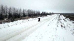 Мотоцикл Скаут-3 190 ZONGSHEN. Зимние покатушки.