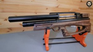Пневматическая винтовка Дубрава Лесник Bullpup 6.35 мм V4 (450 мм, Ламинат) видео обзор 4k