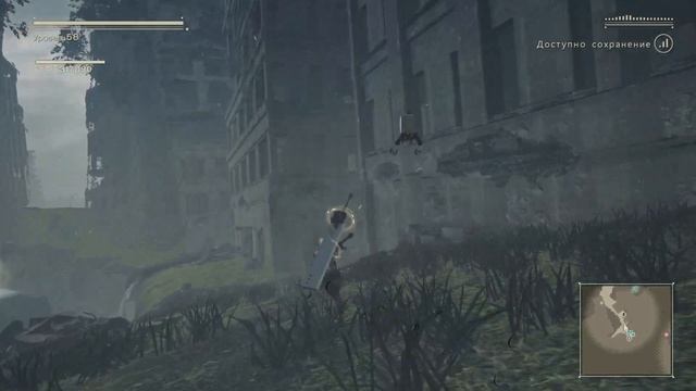 Прохождение NieR Automata Ч 2,4 Деревня Паскаля! =) смотреть онлайн