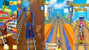ГОВОРЯЩИЙ ТОМ ПОГОНЯ ГЕРОЕВ VS БЕГ ЗА ЗОЛОТОМ и новые игры Super Heroes Run: Subway Runner