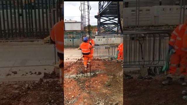 Бетонная свая — это элемент фундамента,Они вкапываются в землю для создания стабильной основы. смотреть онлайн