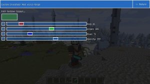 Обзор на мод Майнкрафт - Custom Crosshair