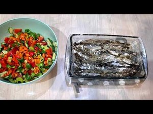 ДВЕ МИНУТЫ - УЖИН НА СТОЛЕ! Мойва в духовке СУПЕР пальчики оближешь! Полезная рыбка!