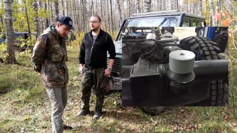 Мercedes Benz Gelandewagen V8 для бездорожья.