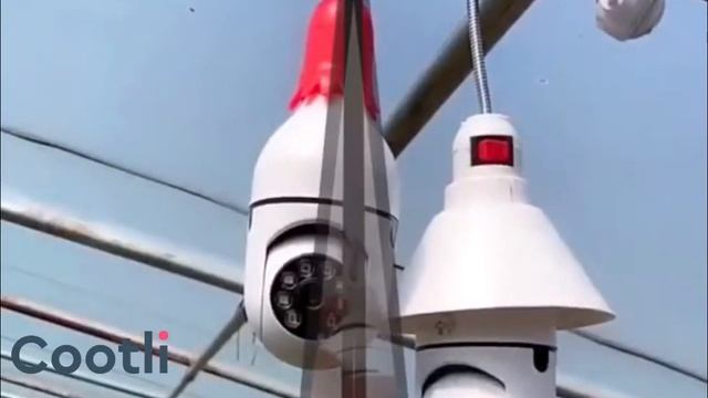 Камера видеонаблюдения Wi-Fi "Лампочка" Е27 Cootli смотреть онлайн