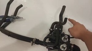 Ауди А8 Д2 Блок клапанов климат контроля, как работает.