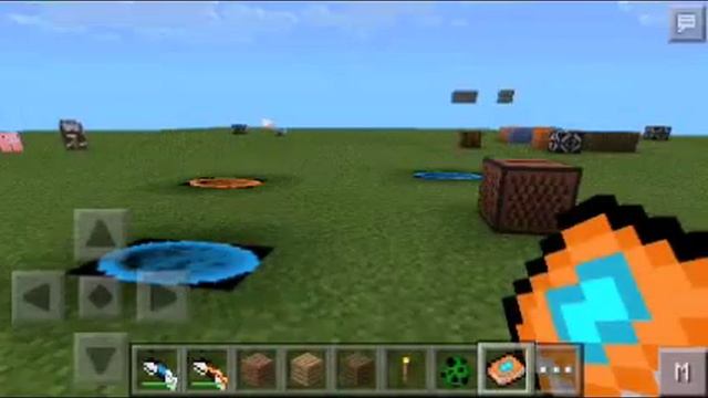 Minecraft PE Mod Showcase- Portal Mod 2! смотреть онлайн