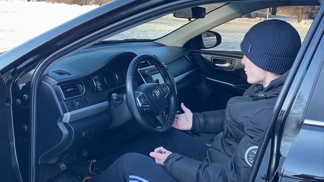 (USA) Тойота Camry XV 50 2.5L. Американский рестайлинг смотреть онлайн