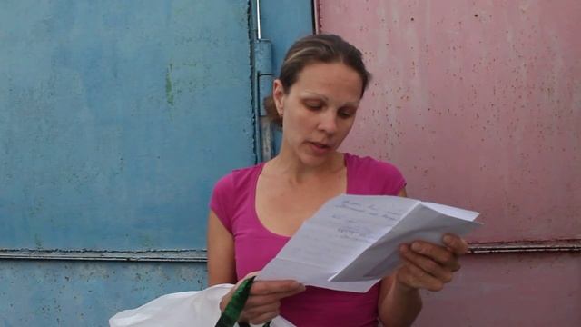 Вручение подарков из Германии 1 му мальчику в Алчевске 19 09 2015 смотреть онлайн