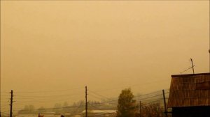 18 мая 2014 Дым в Усть-Куте (видео без обработки, с зеркалки как есть)