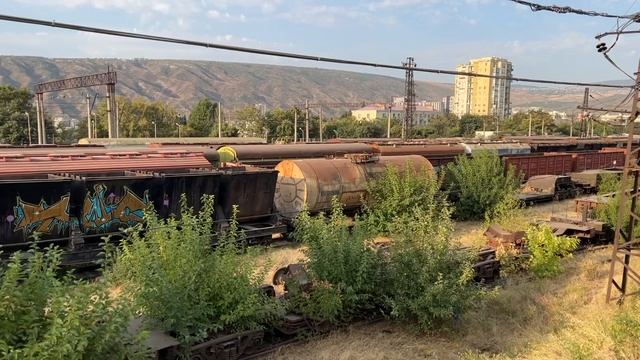 Тбилиси. Самгори. Железнодорожная станция.