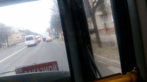 Городской автобус города Бабруйск МАЗ 206 гос номер AI6907