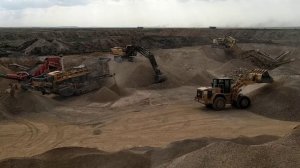 добыча гравия