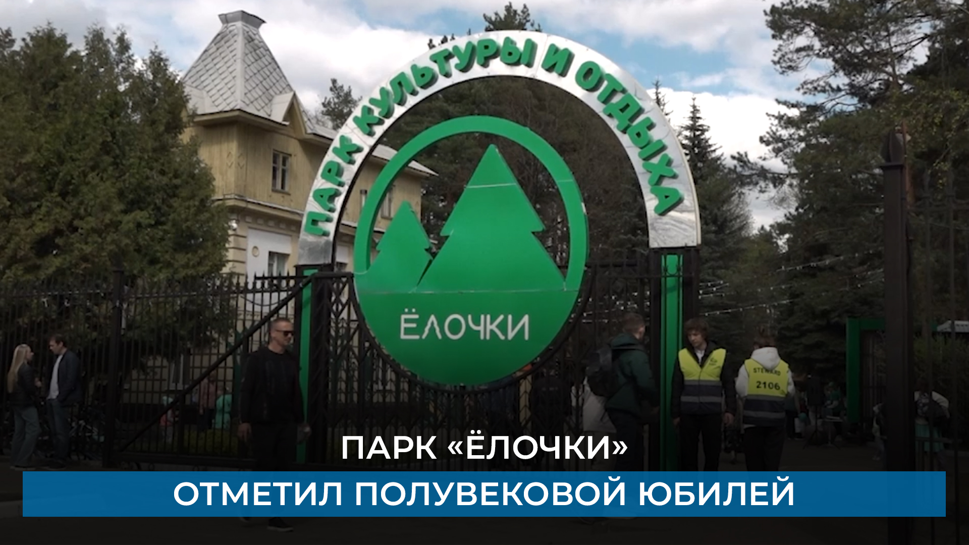 Парк ёлочки в домодедово зимой