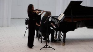 Бах. Соната для скрипки и клавира №1 си минор BWV 1014. Александр Князев, Юлия Игонина. Петрозаводс