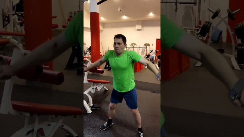 Трудовые будни в спортзале