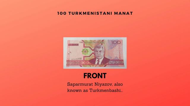 Turkmenistan first Manat second issue