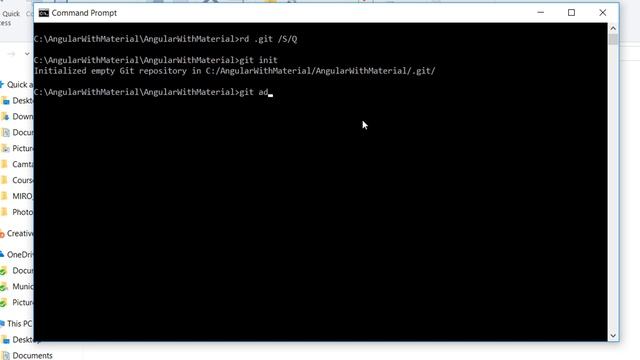 How to add Existing project to a GitHub Repository?