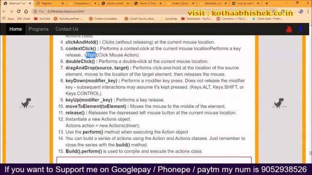 Selenium with Java Complete Tutorials Part 2 in Telugu by Kotha Abhishek смотреть онлайн