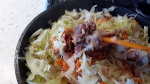 Капуста  .Вкусный и простой до некуда рецепт.
